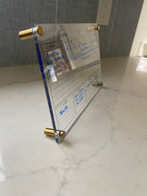 Load image into Gallery viewer, acrylic daily chore board sitting on counter
