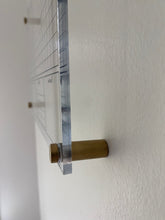 Load image into Gallery viewer, acrylic daily chore board hung on wall with stand offs
