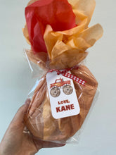 Load image into Gallery viewer, monster truck gift tag