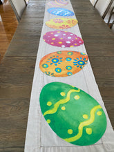 Load image into Gallery viewer, Watercolor Easter Egg Placemats Wipeable Spring Decor Tablesetting Hostess Gift