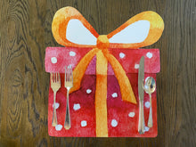 Load image into Gallery viewer, Birthday Gift Placemat Present hanukkah Boy gift Girl Gift Indoor Outdoor Birthday Party