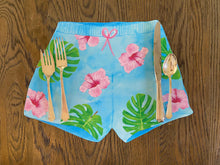 Load image into Gallery viewer, Swim Trunk Placemat Summer Poolside Beach Tropical Tablesetting Boys Swimsuit Beachside Nautical Hawaii Florida California