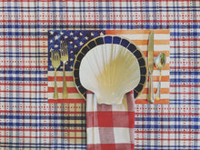 Load image into Gallery viewer, American Flag Placemat- Wavy