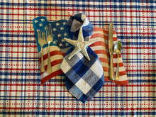 Load image into Gallery viewer, American Flag Placemat- Wavy