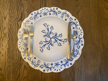 Load image into Gallery viewer, Chinoiserie Placemat- Blue and White