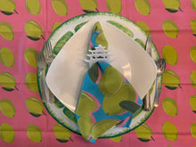 Load image into Gallery viewer, Lime Placemat Fruit Watercolor Poolside Indoor Outdoor Summer Beach Citrus Wipeable