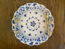 Load image into Gallery viewer, Chinoiserie Placemat- Blue and White