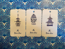 Load image into Gallery viewer, Personalized Chinoiserie Gift Tags, Gift Wrap, Gift for her, Ginger Jar, Personalized Gift Tag, Personalized Gift, Enclosure Card, Pagoda
