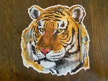 Load image into Gallery viewer, Tiger Placemat Eye of the tiger Louisiana Alabama Charger Tablesetting Football Party Birthday Party Year of the Tiger
