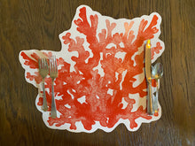 Load image into Gallery viewer, Coral Cutout Placemats