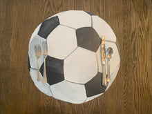 Load image into Gallery viewer, Sports Ball Placmeats Chargers Soccer Football Tennis Basketball Baseball Summer Activity Kid Birthday Party Theme Sports Party Boy Gift