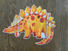 Load image into Gallery viewer, Dinosaur Placemat, Dinosaur, Child Placemat, Personalized Placemat, Child Gift, Birthday Gift, Kid Gift, Gift for Boy, Gift for Girl, Dino