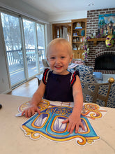 Load image into Gallery viewer, Princess Carriage Placemat, Princess Placemat, Gift for Girl, Princess Gift, Child Placemat, Child Gift, Birthday Gift, Kid Gift, Princess