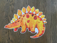 Load image into Gallery viewer, Dinosaur Placemat, Dinosaur, Child Placemat, Personalized Placemat, Child Gift, Birthday Gift, Kid Gift, Gift for Boy, Gift for Girl, Dino