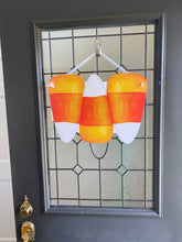 Load image into Gallery viewer, candy corn door hanger