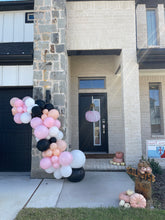 Load image into Gallery viewer, pink watercolor pumpkin door hanger
