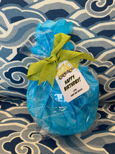 Load image into Gallery viewer, Child Gift Tag, Construction Rainbow Monster Truck Bow Dinosaur Birthday Tag Gift Dino Girl Boy