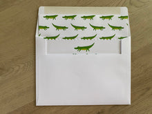 Load image into Gallery viewer, Alligator Stationery Set