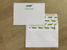 Load image into Gallery viewer, Alligator Stationery Set