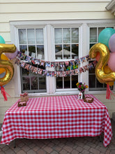 Load image into Gallery viewer, Photo Banner, Photo Garland, Picture Banner, Picture Garland, Birthday Photos, First Birthday Banner, Birthday Banner, 1st Birthday, Garland