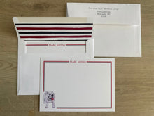Load image into Gallery viewer, Georgia Stationery Set/ Note Cards Gift Set Graduation Gift Dorm Gift
