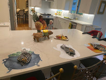 Load image into Gallery viewer, Witch's Cauldron Placemat, Halloween Placemat, Halloween, Fall Decoration, Hostess Gift, Fall Decor, Halloween Decor, Trick or Treat