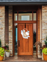 Load image into Gallery viewer, watercolor wedding ring and shoes door hanger