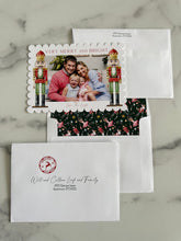 Load image into Gallery viewer, Addressed Printed Envelopes Invitation Envelopes Guest List Christmas Card Wedding Envelope Imprint Envelope Addressing
