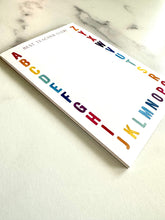 Load image into Gallery viewer, Teacher Gift-Personalized Stationery Notepad-Alphabet- Customizable-Teacher Appreciation- Gift For Teacher-Christmas Teacher Gift