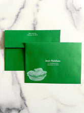 Load image into Gallery viewer, Cafe TWO Monde Invitation Birthday Party Invitation Cafe Du Monde New Orleans Child Birthday Watercolor