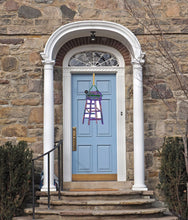 Load image into Gallery viewer, mardi gras ladder door hanger