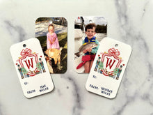 Load image into Gallery viewer, nutcracker crest wtih photo on back gift tags
