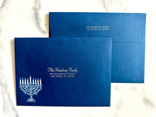 Load image into Gallery viewer, Addressed Printed Envelopes Invitation Envelopes Guest List Christmas Card Wedding Envelope Imprint Envelope Addressing