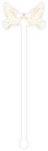 Load image into Gallery viewer, Wedding Acryllic Swizzle Stick Drink Stirrer Love Birds Wedding Cake Pop the champagne Just Married Barware Bar Accessory