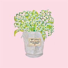 Load image into Gallery viewer, Champagne &amp; Lilly of the Valley Door Hanger- Medium
