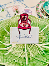 Load image into Gallery viewer, French Chair Placesetting Cards- 12 per pack
