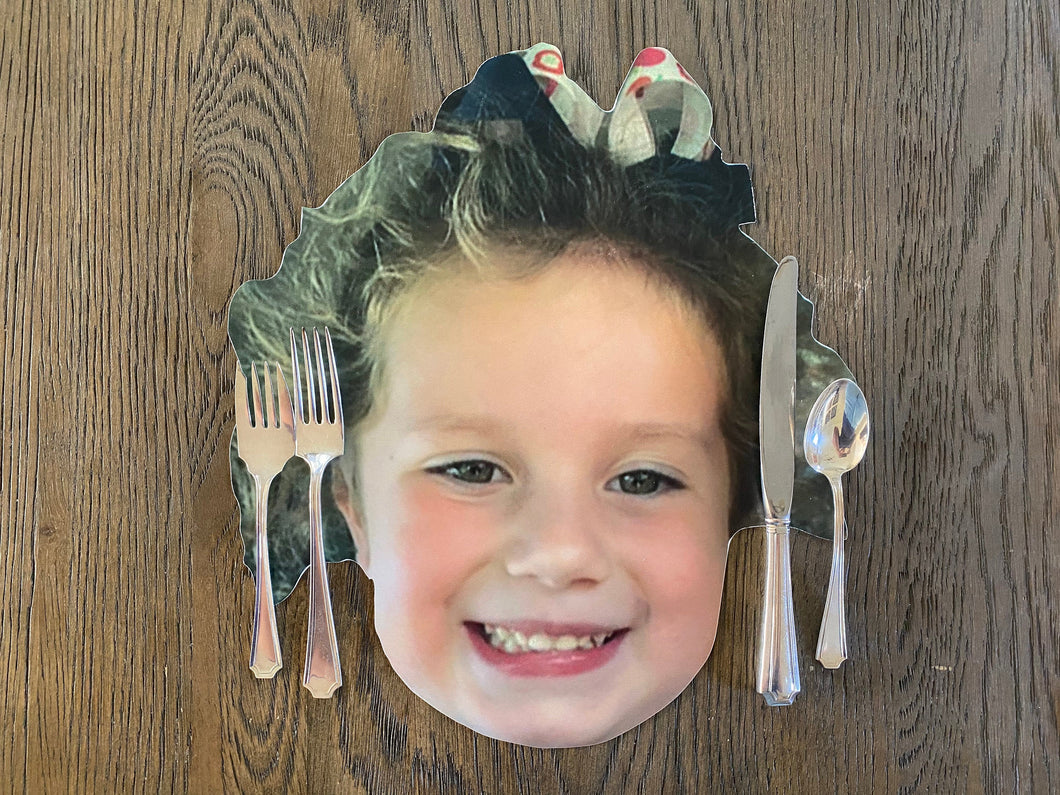 Personalized Face Placemat