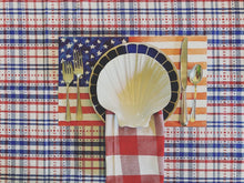 Load image into Gallery viewer, American Flag Placemat- Wavy
