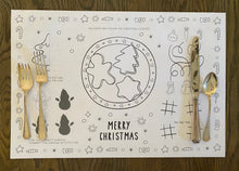 Load image into Gallery viewer, Christmas Coloring Placemats
