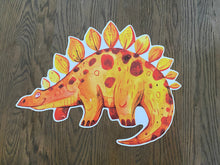 Load image into Gallery viewer, Dinosaur Placemat, Dinosaur, Child Placemat, Personalized Placemat, Child Gift, Birthday Gift, Kid Gift, Gift for Boy, Gift for Girl, Dino
