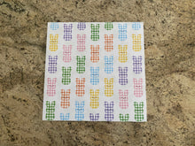Load image into Gallery viewer, Easter Peeps Paper Placemats, Paper Placemat, Easter Placemat, Easter Gift, Peep Placemat, Spring, Hostess Gift, Child Gift, Spring, Easter
