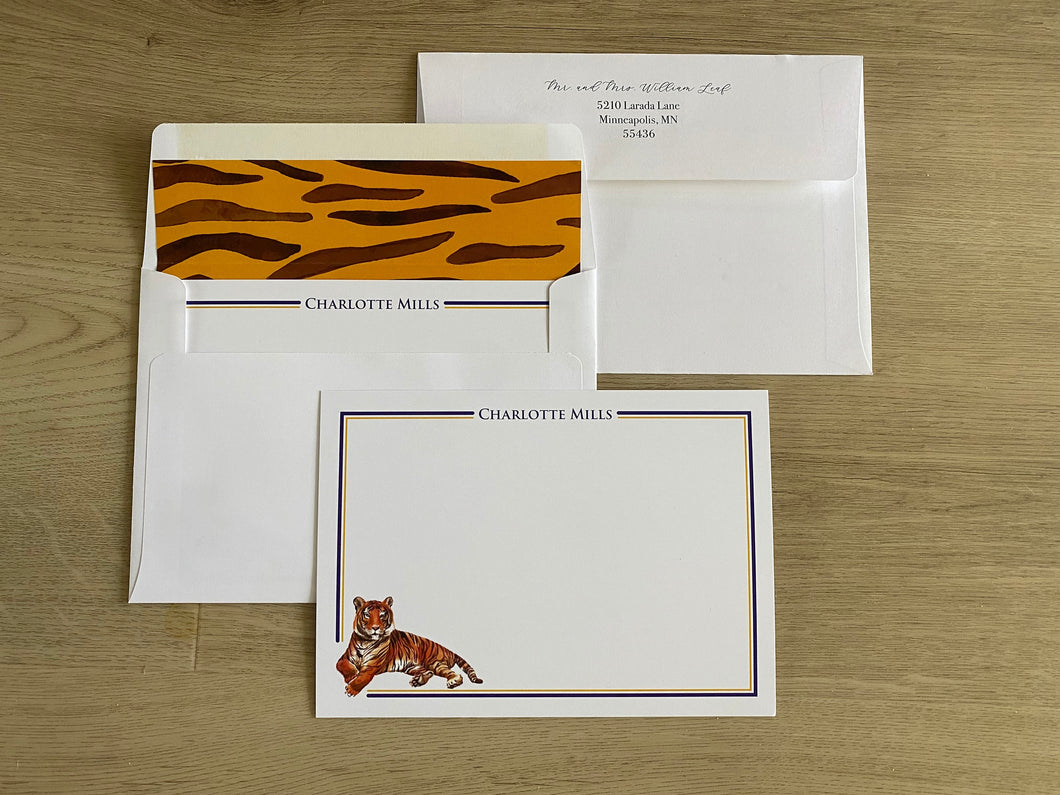 Louisiana Stationery Set/ Note Cards Gift Set Graduation Gift Dorm Gift