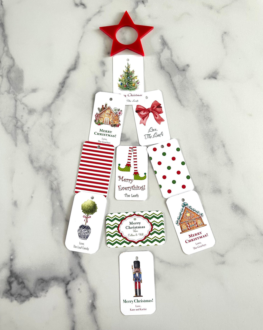 holiday gift tags variety pack