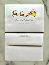 Load image into Gallery viewer, Addressed Printed Envelopes Invitation Envelopes Guest List Christmas Card  Wedding Envelope Imprint Envelope Addressing
