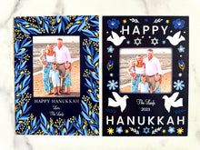 Load image into Gallery viewer, Hannuka Card Chanukka Family Photo Picture Mailer
